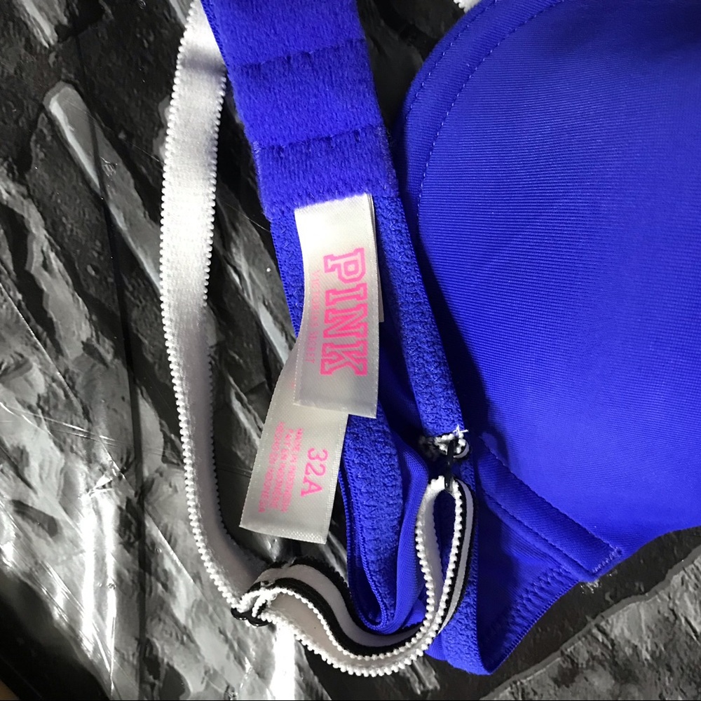 Victoria’s Secret PINK bra 32A royal blue - Picture 5 of 5